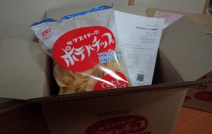 菊水堂のポテトチップス